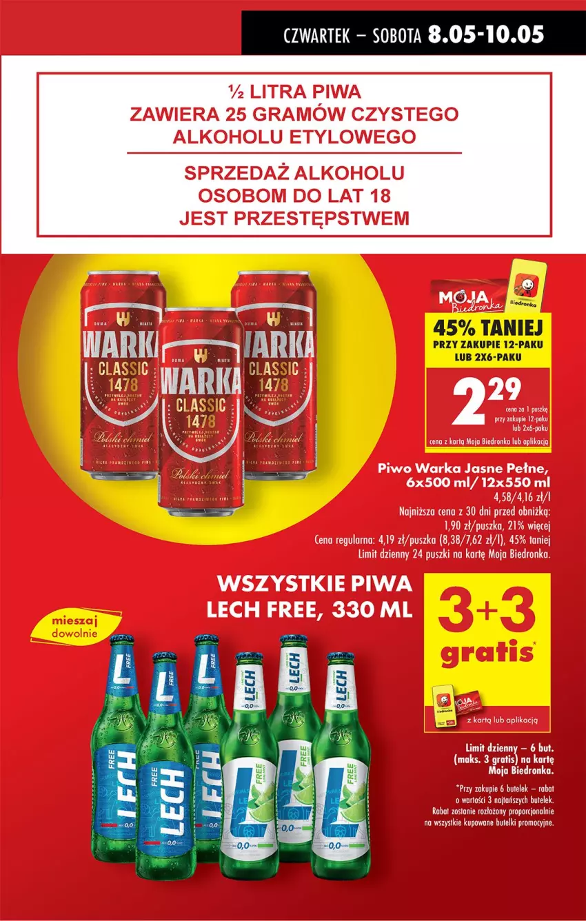 Gazetka promocyjna Biedronka - Od Czwartku - ważna 08.05 do 14.05.2025 - strona 11 - produkty: Fa, Por
