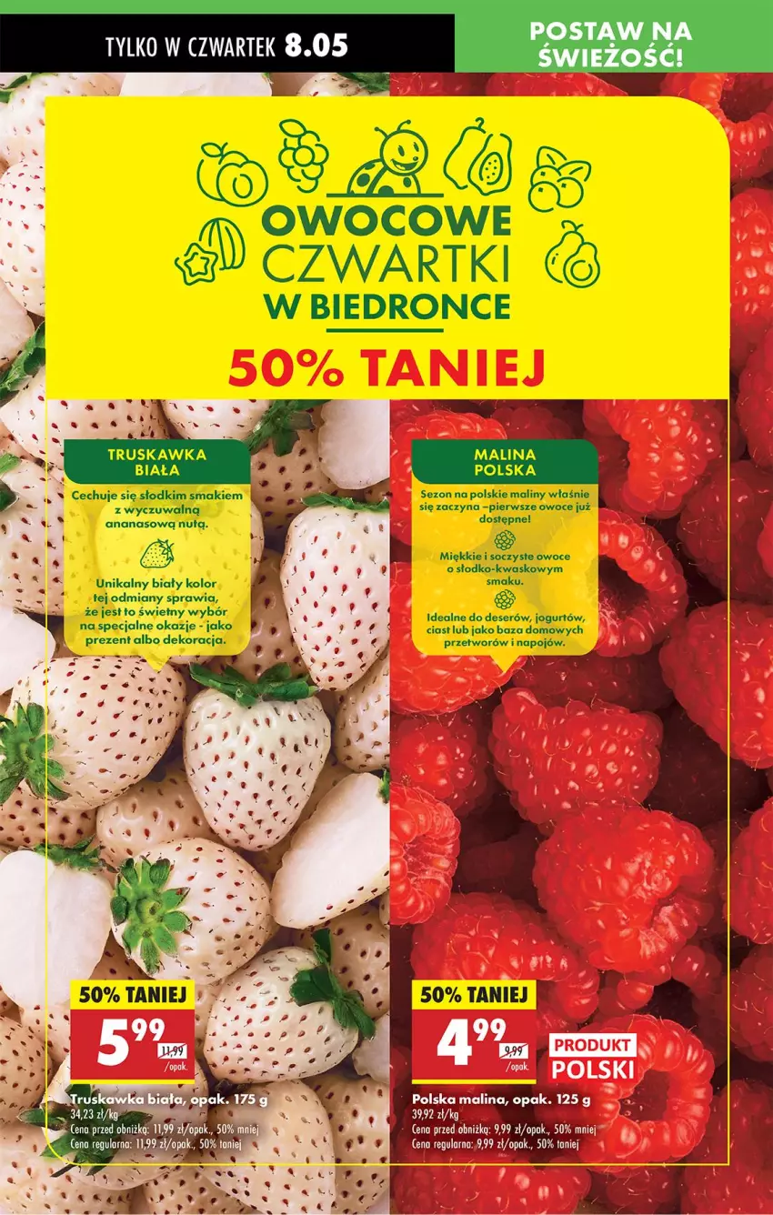 Gazetka promocyjna Biedronka - Od Czwartku - ważna 08.05 do 14.05.2025 - strona 24 - produkty: Ananas, Deser, Jogurt, Ser