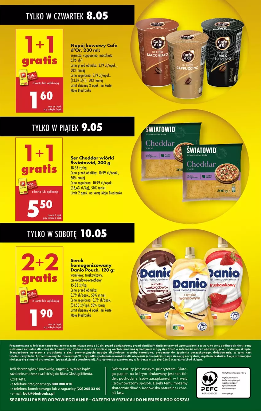 Gazetka promocyjna Biedronka - Od Czwartku - ważna 08.05 do 14.05.2025 - strona 73 - produkty: Cheddar, Chia, Fa, Gra, Kosz, Napoje, Papier, Telefon
