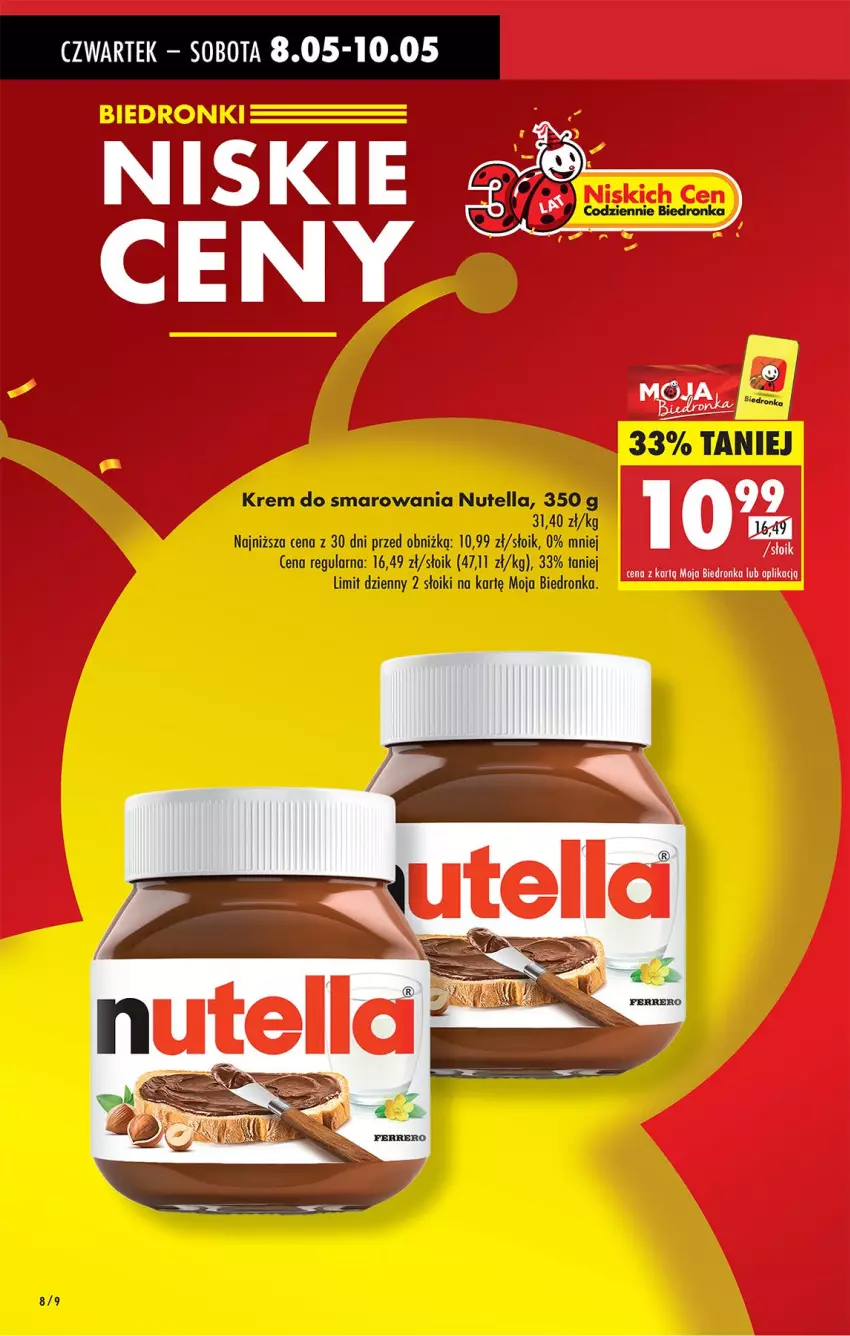 Gazetka promocyjna Biedronka - Od Czwartku - ważna 08.05 do 14.05.2025 - strona 8 - produkty: Ferrero