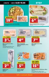 Gazetka promocyjna Biedronka - Od Czwartku - Gazetka - ważna od 14.05 do 14.05.2025 - strona 32 - produkty: Halibut, Sos, Filet z morszczuka, Filet z mintaja, Filet z sandacza, Tusz, Krewetki, Mintaj, Sandacz