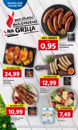Gazetka promocyjna Lidl - GAZETKA - Gazetka - ważna od 17.08 do 17.08.2022 - strona 18 - produkty: Ser, Boczek, Grill, Kiełbasa, Kiełbasa śląska