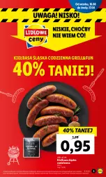 Gazetka promocyjna Lidl - GAZETKA - Gazetka - ważna od 17.08 do 17.08.2022 - strona 3 - produkty: Waga, Grill, Kiełbasa, Kiełbasa śląska