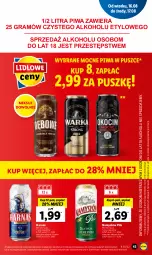 Gazetka promocyjna Lidl - GAZETKA - Gazetka - ważna od 17.08 do 17.08.2022 - strona 47 - produkty: Piwa, Gra, Namysłów, Harnaś