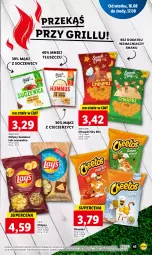 Gazetka promocyjna Lidl - GAZETKA - Gazetka - ważna od 17.08 do 17.08.2022 - strona 49 - produkty: Hummus, Cheetos, Mus, Chipsy, Chrupki, Grill, Lay’s
