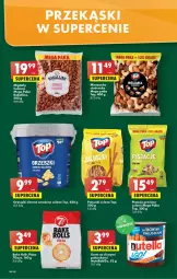 Gazetka promocyjna Biedronka - Majówka - Gazetka - ważna od 04.05 do 04.05.2022 - strona 44 - produkty: Pistacje, Nutella, Top, Bake Rolls, Orzeszki, Migdały, Pizza, Orzeszki ziemne