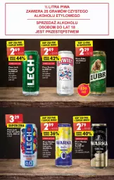 Gazetka promocyjna Biedronka - Majówka - Gazetka - ważna od 04.05 do 04.05.2022 - strona 47 - produkty: Piwa, Piwo, Rum, Gra, Warka, Radler, Lech Premium, LG, Fa