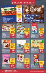 Gazetka promocyjna Aldi - Pełna oferta - Gazetka - ważna od 29.11 do 29.11.2025 - strona 12 - produkty: Praliny, Czekolada mleczna, Herbatniki, Czekolada, Mysz, Rodzynki, Napój, LG