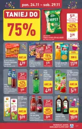 Gazetka promocyjna Aldi - Pełna oferta - Gazetka - ważna od 29.11 do 29.11.2025 - strona 17 - produkty: Dawtona, Sok, Por, Gra, Granat, Ice tea, Chipsy, Chrupki, Sezam, Napój gazowany, Tymbark, Crunchips, Lorenz, Wino, Gres, Mango, Napój, Jabłka