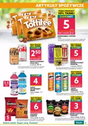 Gazetka promocyjna Dealz - WIELKIE OTWARCIE: 27.05.2022 🥳Bydgoszcz, Galeria Pomorska - Gazetka - ważna od 10.06 do 10.06.2022 - strona 3 - produkty: HiPP, Ciastka, Kinder Bueno, Chipsy, Coca-Cola, Twix, Napój gazowany, Artykuły spożywcze, Toffifee, Oshee, Pringles, Haribo, Napój, Kinder