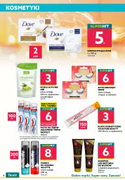 Gazetka promocyjna Dealz - WIELKIE OTWARCIE: 27.05.2022 🥳Bydgoszcz, Galeria Pomorska - Gazetka - ważna od 10.06 do 10.06.2022 - strona 4 - produkty: Ludwik, Domestos, Mydło w płynie, Pur, Gra, Cif, Coccolino, Do mycia naczyń, Ajax, Papier, Rama, Aquafresh, Kostka myjąca, Pasta do zębów, Klej, Pianka do golenia, Płyn do mycia naczyń, Dove, Mleczko, Płyn do płukania, Ręcznik, Płatki kosmetyczne, Sztuczne rzęsy, Szampon, Gillette, Płyn do mycia, Odżywka, Mydło, Olej, Sprzątanie