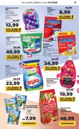 Gazetka promocyjna Netto - Artykuły spożywcze - Gazetka - ważna od 09.11 do 09.11.2022 - strona 15 - produkty: Sól, Pur, Gry, Coccolino, Zawieszka do wc, Bref, Tablet, Proszek do prania, Purina, Płyn do płukania, Somat, Zmywarki, Bryza, Ariel, Kapsułki do prania, Tabletki do zmywarki, Grejpfrut