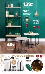 Gazetka promocyjna Netto - Wnętrza z Klasą - Gazetka - ważna od 17.04 do 17.04.2021 - strona 2 - produkty: Stolik, Regał, Lampa sufitowa, Lampa
