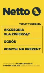 Gazetka promocyjna Netto - Akcesoria i dodatki - Gazetka - ważna od 28.06 do 28.06.2023 - strona 1 - produkty: Ogród