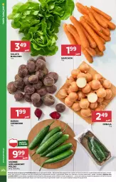 Gazetka promocyjna Stokrotka - Supermarket - Gazetka - ważna od 05.02 do 05.02.2025 - strona 8 - produkty: Cebula, Warzywa, Sałata masłowa, Ogórek, Sałat, Buraki, Owoce, Masło, Mięso