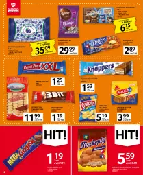 Gazetka promocyjna Selgros - Oferta spożywcza - Gazetka - ważna od 15.03 do 15.03.2023 - strona 16 - produkty: Lajkonik, Prince Polo, Grześki, Czekolada, Crunchips, Delicje, Baton, Knoppers, Biszkopty
