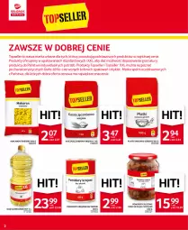 Gazetka promocyjna Selgros - Oferta spożywcza - Gazetka - ważna od 15.03 do 15.03.2023 - strona 2 - produkty: Makaron, Top, Gra, Rama, Kasza jęczmienna, O nas, Płatki owsiane, Olej słonecznikowy, Kasza, Olej, Pomidory, Pomidory krojone