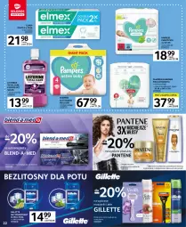 Gazetka promocyjna Selgros - Oferta spożywcza - Gazetka - ważna od 15.03 do 15.03.2023 - strona 22 - produkty: Por, Pantene, Listerine, Pampers, Majtki, Chusteczki, Szampon, Gillette, Pieluchomajtki, Elmex, Antyperspirant, Blend-a-Med