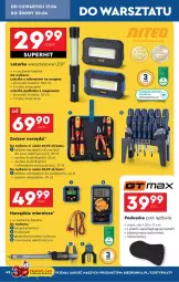 Gazetka promocyjna Biedronka - Okazje Tygodnia - Gazetka - ważna od 26.04 do 26.04.2025 - strona 44 - produkty: Zestaw wkrętaków, Rum, Miarka, Tarka, Wkręt, Latarka, Pokrowiec, Poduszka, Zestaw narzędzi
