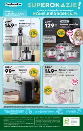 Gazetka promocyjna Biedronka - Okazje Tygodnia - Gazetka - ważna od 26.04 do 26.04.2025 - strona 50 - produkty: Top, Por, Gra, Telefon, Papier, Miarka, Blender ręczny, Blender, Czajnik, Kosz, Tran, Sport, Fa