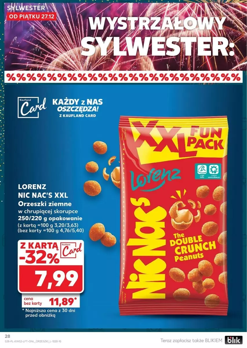 Gazetka promocyjna Kaufland - ważna 27.12 do 31.12.2024 - strona 21 - produkty: Lorenz, Orzeszki, Orzeszki ziemne