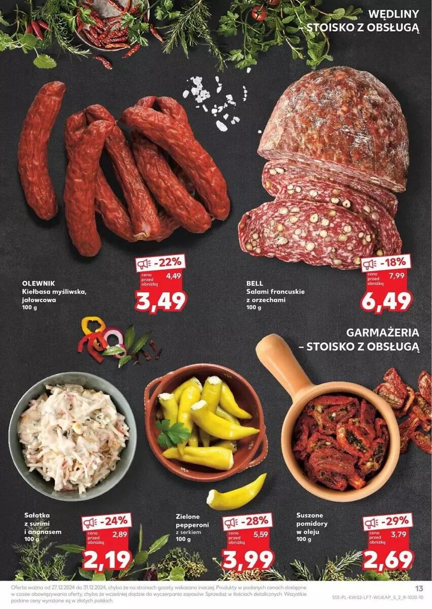 Gazetka promocyjna Kaufland - ważna 27.12 do 31.12.2024 - strona 5 - produkty: Olej