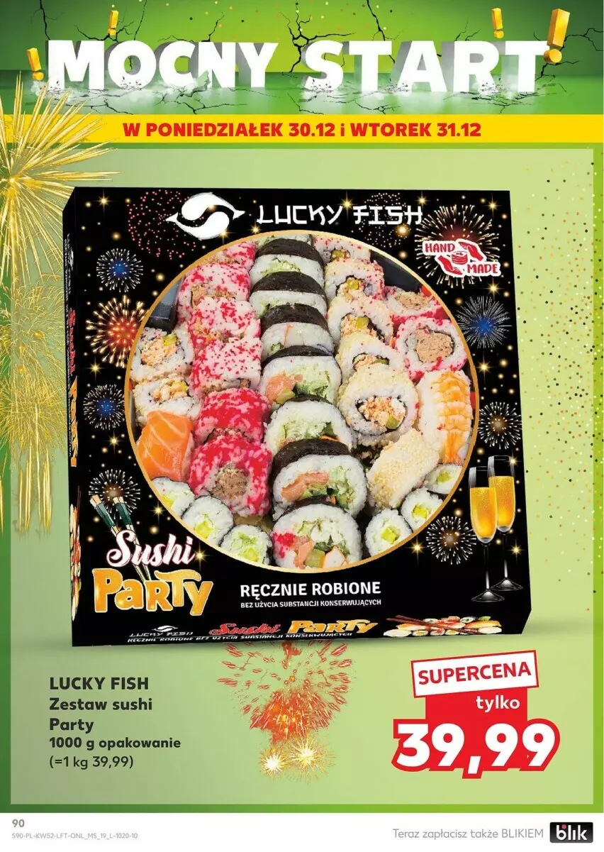 Gazetka promocyjna Kaufland - ważna 27.12 do 31.12.2024 - strona 90 - produkty: Owoce, Sushi