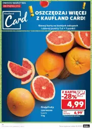 Gazetka promocyjna Kaufland - Gazetka - ważna od 31.12 do 31.12.2024 - strona 6 - produkty: Warzywa, Owoce, Grejpfrut