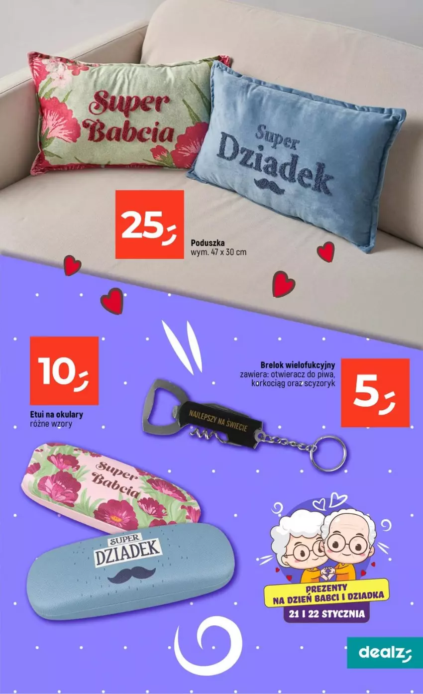 Gazetka promocyjna Dealz - NOWA GAZETKA - ważna 15.01 do 21.01.2026 - strona 13 - produkty: Koc, Korkociąg, Otwieracz, Piwa, Poduszka