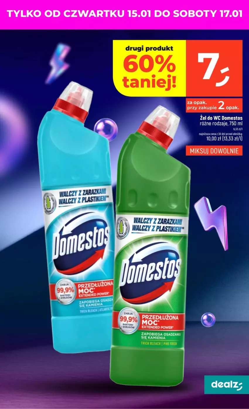 Gazetka promocyjna Dealz - NOWA GAZETKA - ważna 15.01 do 21.01.2026 - strona 7 - produkty: Domestos, Fa