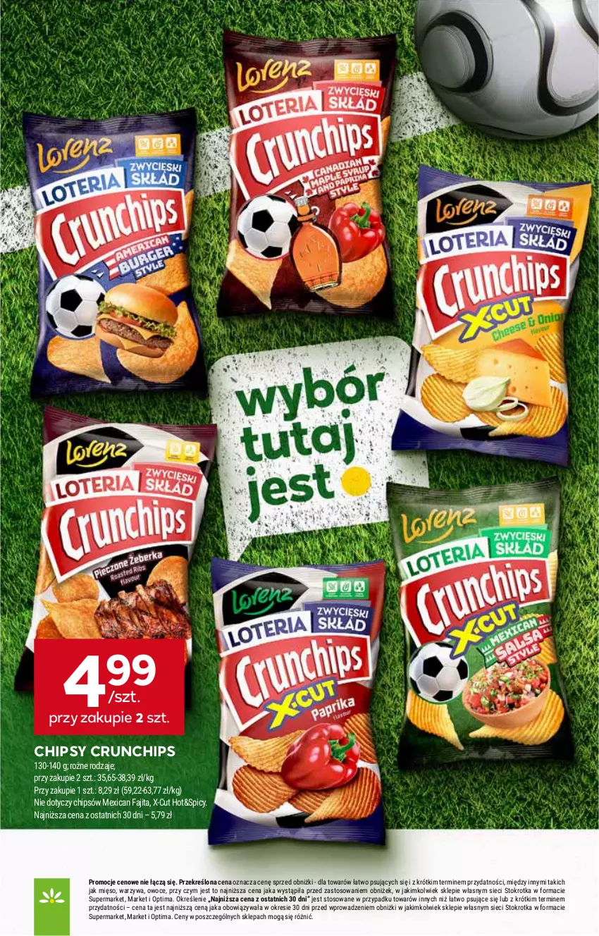Gazetka promocyjna Stokrotka - Market - ważna 11.06 do 17.06.2026 - strona 29 - produkty: Chipsy, Crunchips, HP