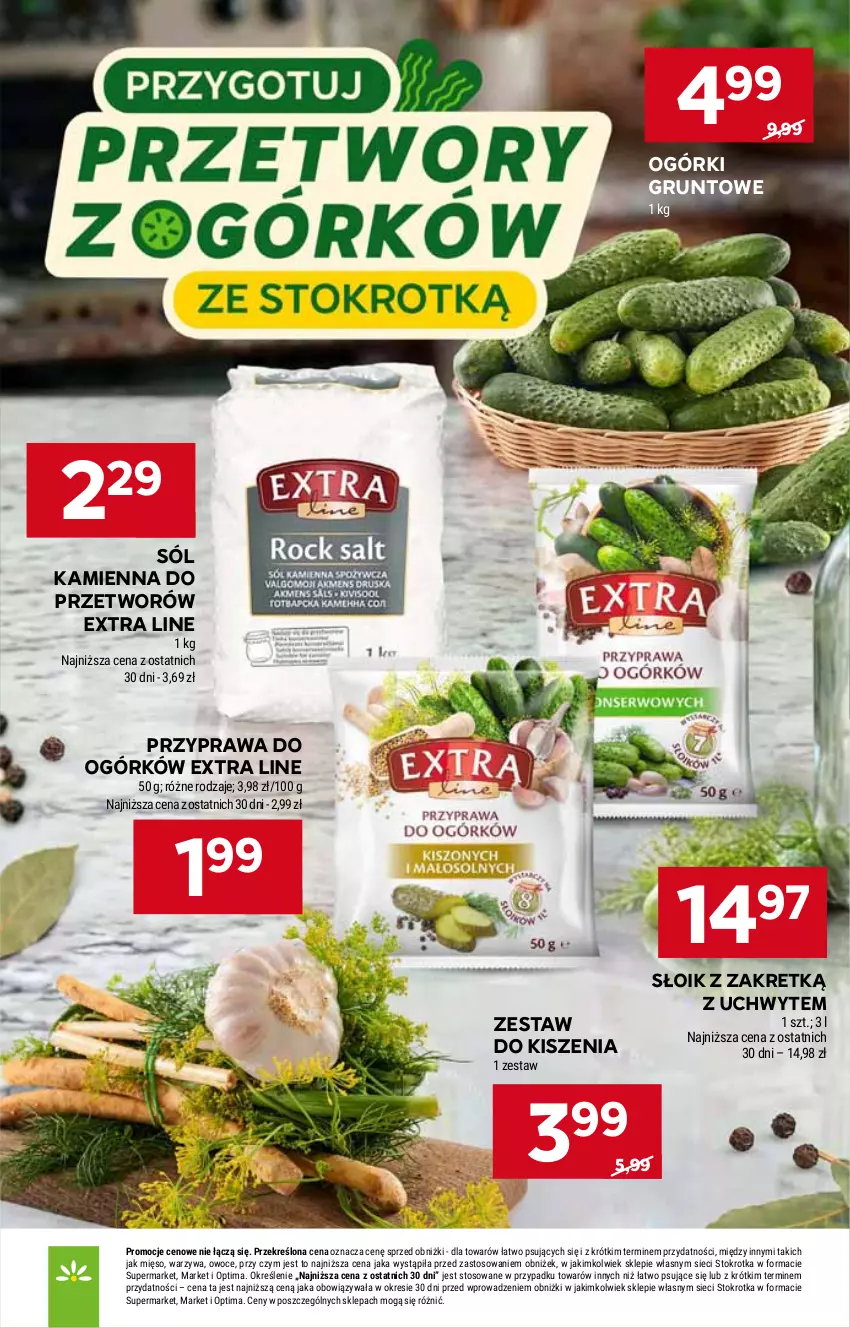 Gazetka promocyjna Stokrotka - Market - ważna 11.06 do 17.06.2026 - strona 6 - produkty: Grunt, Kret, Mięso, Optima, Owoce, Sól, Warzywa