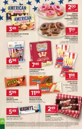 Gazetka promocyjna Stokrotka - Market - Gazetka - ważna od 17.06 do 17.06.2026 - strona 18 - produkty: Ciastka, Warzywa, Wafelek, Optima, Burger, Baton, Owoce, Frytki, Donut, Masło, Brownie, Mięso, Masło orzechowe