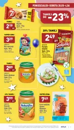 Gazetka promocyjna Aldi - Pełny katalog - Gazetka - ważna od 04.06 do 04.06.2022 - strona 9 - produkty: Parówki sokoliki, Sok, Ser, Mus, Sokołów, Parówki, BoboVita, Croissant, Napoje, Serek, 7 Days, Rogal, Deser, Kakao