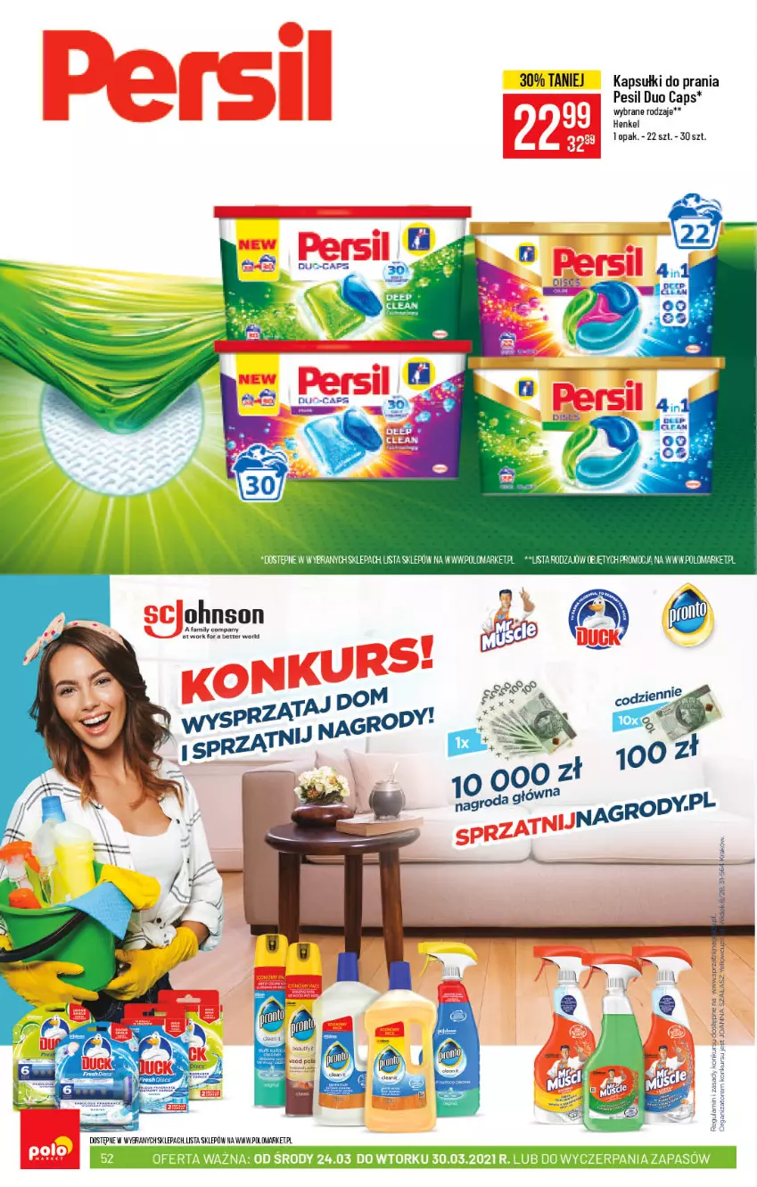 Gazetka promocyjna PoloMarket - Gazetka promocyjna  r - ważna 24.03 do 30.03.2021 - strona 52 - produkty: Fa, Kapsułki do prania