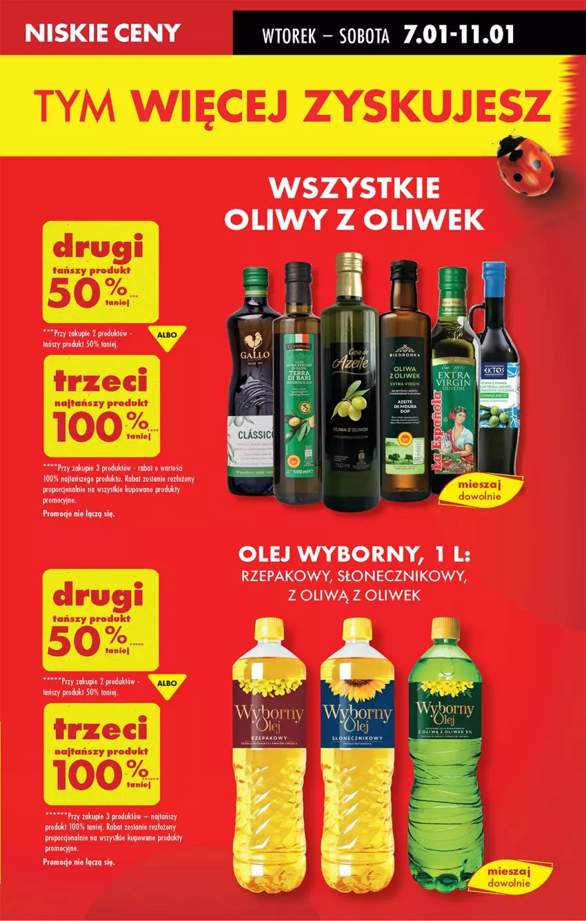 Gazetka promocyjna Biedronka - Od Wtorku - ważna 07.01 do 11.01.2025 - strona 11 - produkty: Olej, Por