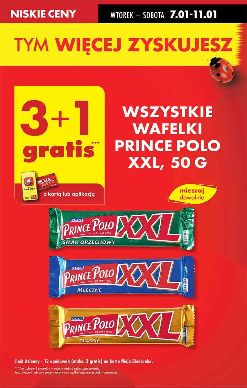 Gazetka promocyjna Biedronka - Od Wtorku - ważna 07.01 do 11.01.2025 - strona 13 - produkty: Fa, Gra, Por, Prince Polo