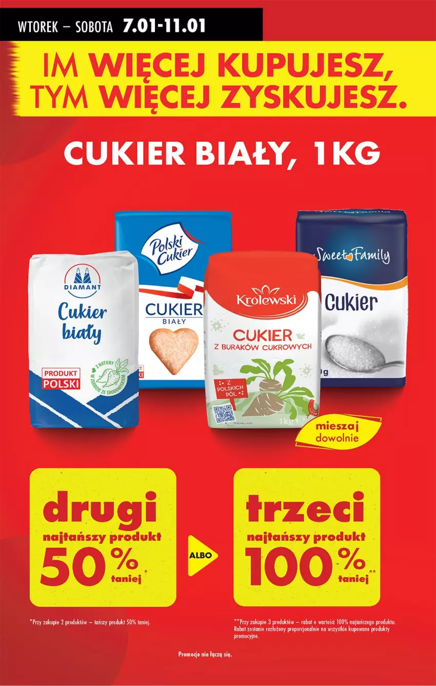 Gazetka promocyjna Biedronka - Od Wtorku - ważna 07.01 do 11.01.2025 - strona 15 - produkty: Cukier, Por