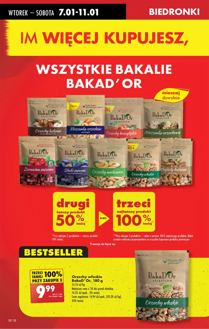 Gazetka promocyjna Biedronka - Od Wtorku - ważna 07.01 do 11.01.2025 - strona 16 - produkty: Orzechy włoskie, Por