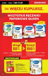 Gazetka promocyjna Biedronka - Od Wtorku - Gazetka - ważna od 11.01 do 11.01.2025 - strona 20 - produkty: Por, Papier, Ręcznik kuchenny, Ręcznik, Ręczniki papierowe, LG