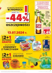 Gazetka promocyjna Kaufland - Gazetka tygodnia - Gazetka - ważna od 17.07 do 17.07.2024 - strona 15 - produkty: Piwa, Piwo, Ser, Gra, Tyskie, LEGO, Tuńczyk, Waga