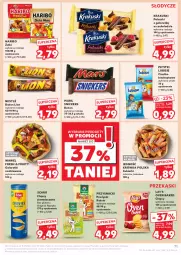 Gazetka promocyjna Kaufland - Gazetka tygodnia - Gazetka - ważna od 17.07 do 17.07.2024 - strona 71 - produkty: Lubisie, Krakus, Gin, Cukier, Papryka, Chipsy, Snickers, Wawel, Lion, Mars, Galaretki, Przysnacki, Baton, Cukierki, Gala, Kakao, Haribo, Lay’s, Krakuski, Nestlé