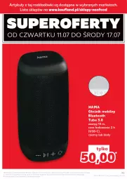 Gazetka promocyjna Kaufland - Gazetka tygodnia - Gazetka - ważna od 17.07 do 17.07.2024 - strona 93 - produkty: Hama, Głośnik, Głośnik mobilny, Mobil