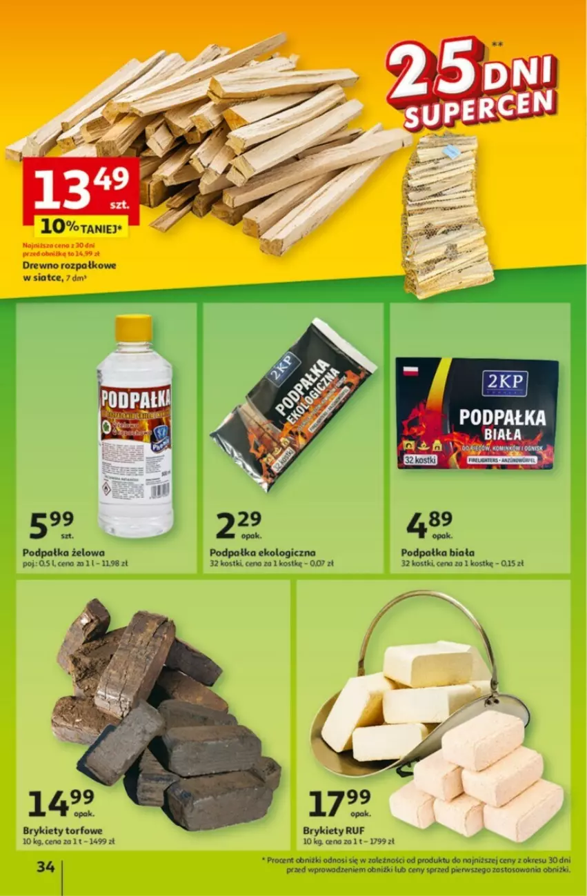 Gazetka promocyjna Auchan - ważna 05.10 do 11.10.2023 - strona 28 - produkty: Brykiety