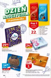 Gazetka promocyjna Auchan - Gazetka - ważna od 11.10 do 11.10.2023 - strona 8 - produkty: Praliny, Dilmah, Dell, Herbata, Lindt