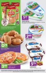 Gazetka promocyjna Stokrotka - Stokrotka Express - Gazetka - ważna od 19.02 do 19.02.2025 - strona 2 - produkty: Serek wiejski, Warzywa, Ser, Gra, Salami, Twaróg, Piątnica, Zott, Serek, Bułka grahamka, Pizza, Czekolada, Owoce, Deser, Bułka, Mięso, Monte