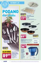 Gazetka promocyjna Aldi - OKAZJE DLA CIEBIE I DOMU - Gazetka - ważna od 09.10 do 09.10.2021 - strona 2 - produkty: Dzbanek filtrujący, Sok, Ser, Noż, Dzbanek, Aquaphor, Taca, Piekarnik