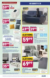 Gazetka promocyjna Aldi - OKAZJE DLA CIEBIE I DOMU - Gazetka - ważna od 09.10 do 09.10.2021 - strona 9 - produkty: Sok, Ser, Koc, Pulsoksymetr, Telefon, Słuchawki, Poduszka dekoracyjna, Poszewka, Wełna, Narzuta, Roleta, Powerbank, Poduszka