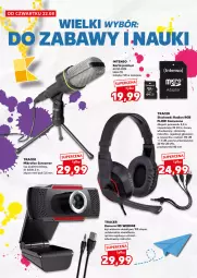 Gazetka promocyjna Kaufland - Kaufland - Gazetka - ważna od 04.09 do 04.09.2024 - strona 34 - produkty: Top, Acer, Słuchawki, Mikrofon, Karta pamięci, Kamera, Obiektyw