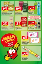 Gazetka promocyjna Auchan - z MAŁĄ CENKĄ dźwigniesz więcej! Hipermarket - Gazetka - ważna od 12.02 do 12.02.2025 - strona 11 - produkty: Piwa, Piwo, Jan Niezbędny, Makaron, Dawtona, Sos, Sok, Gra, Sos do pizzy, Lactacyd, Grappa, Kawa mielona, Kawa, Lion, Pizza, Miód, Chusteczki, Bazyl, Chusteczki do higieny, Napój, Olma, Folia aluminiowa
